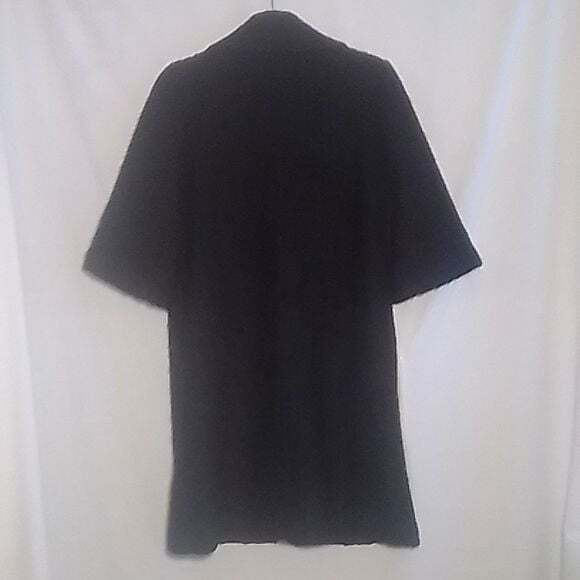Mossique Wool Coat Black Small - Picture 2 of 3